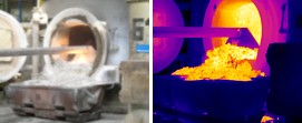 Aluminiumkrtze bei der Herstellung und Veredlung von Aluminium